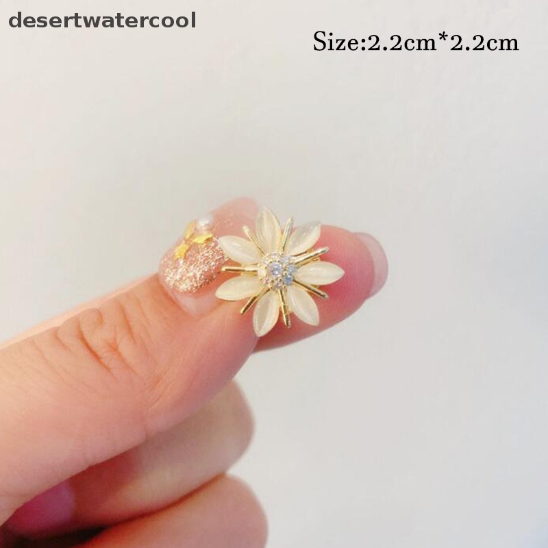 Deid Vintage Mata Kucing Zirkon Mutiara Bros Bunga All-matching Pin Anti Liar Aksesoris Pesta Dekorasi Perhiasan Hadiah Martijn