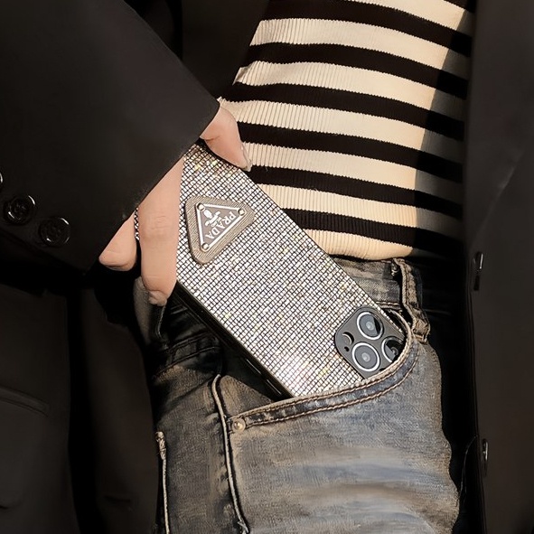 Luxury Classical Bling Bling Sparkly Phone Case for IPhone 6S 7 8 Plus XR XS Max 11 13 12 14 PRO Max 14 Plus Couple Phone Case for Women Girl Man Men