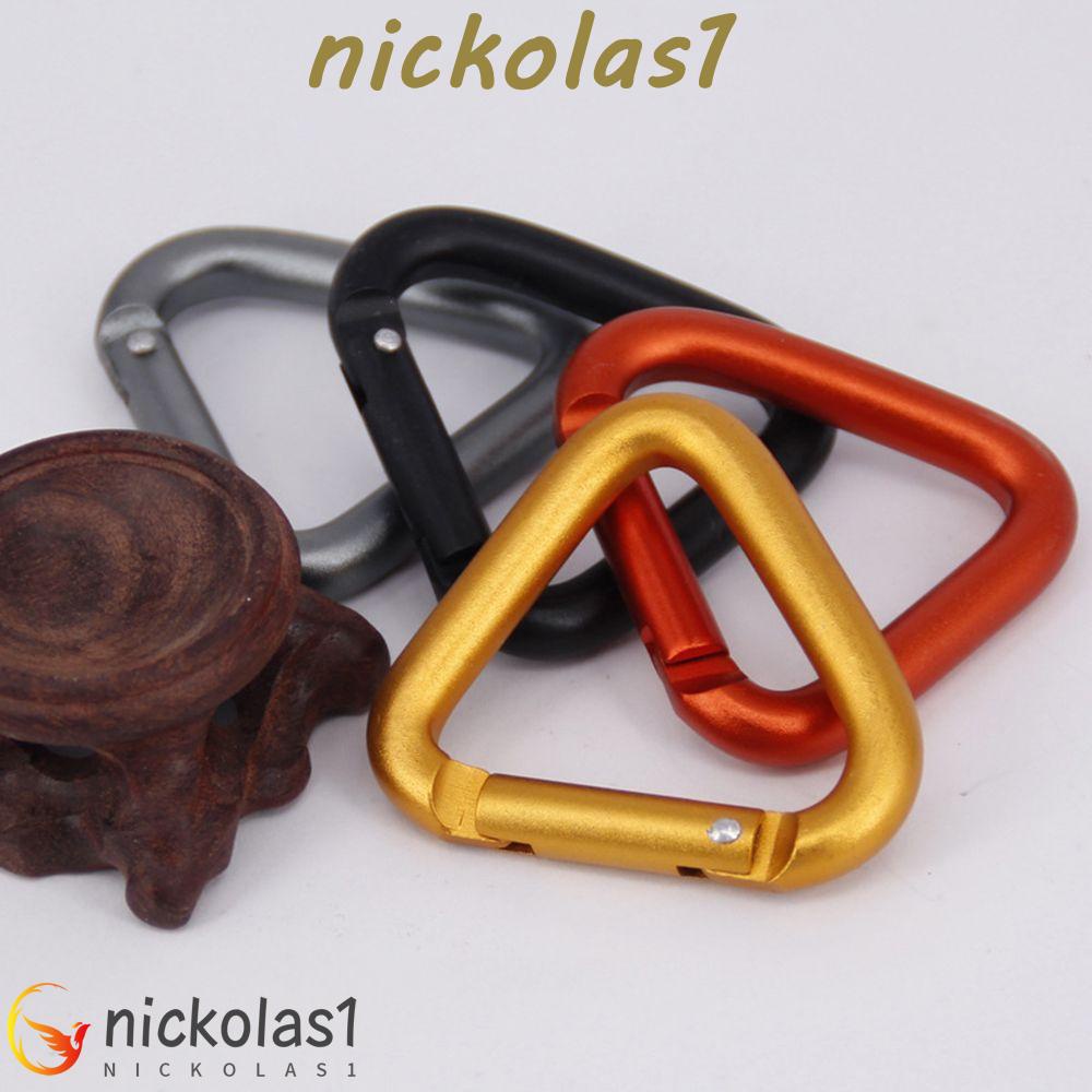 Nickolas1 Carabiner Climbing Snap Aksesoris Segitiga Outdoor Aluminium Alloy Hook