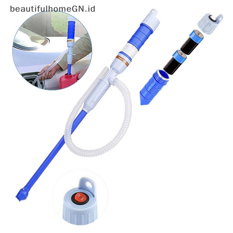 {Cantik} Pompa Transfer Minyak Cair Elektrik Water Pump Alat Transfer Solar Bensin~