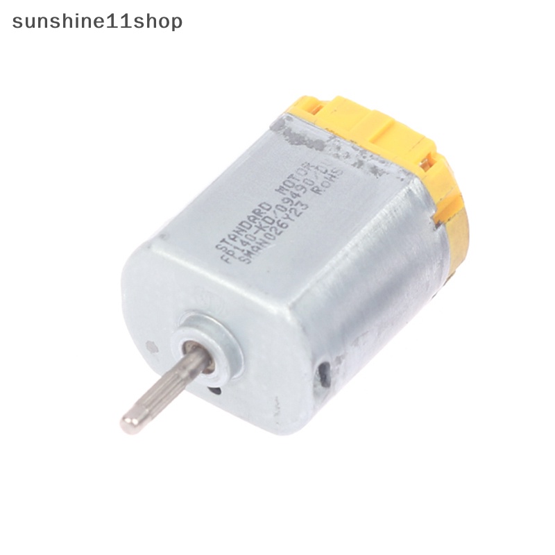 Sho DC 12V-24V 11600rpm Mini FP140KD-09490 Electric Carbon Brush Motor Untuk Kunci Pintu Mobil Lipat Spion N