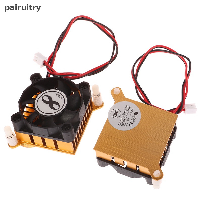 Prt 5V 12V 60MM Hole Pitch CPU Graphics Cooler Notebook Komputer Laptop Mute Kipas PRT