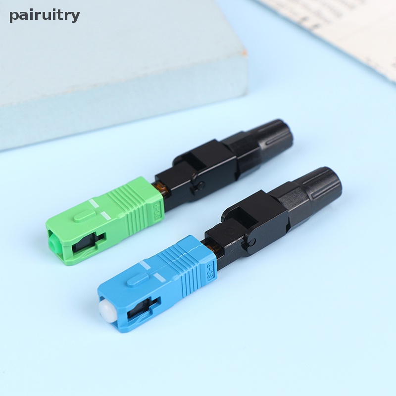 Prt 5Pcs FTTH SC APC Single Mode SC UPC Fiber Optic Quick Connector Alat Perakitan PRT