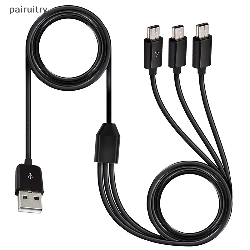 Prt 1M 3in1 Usb A Male 1sampai3 Usb 5Pin Kabel Data Charger Usb Mini Y Splitter PRT