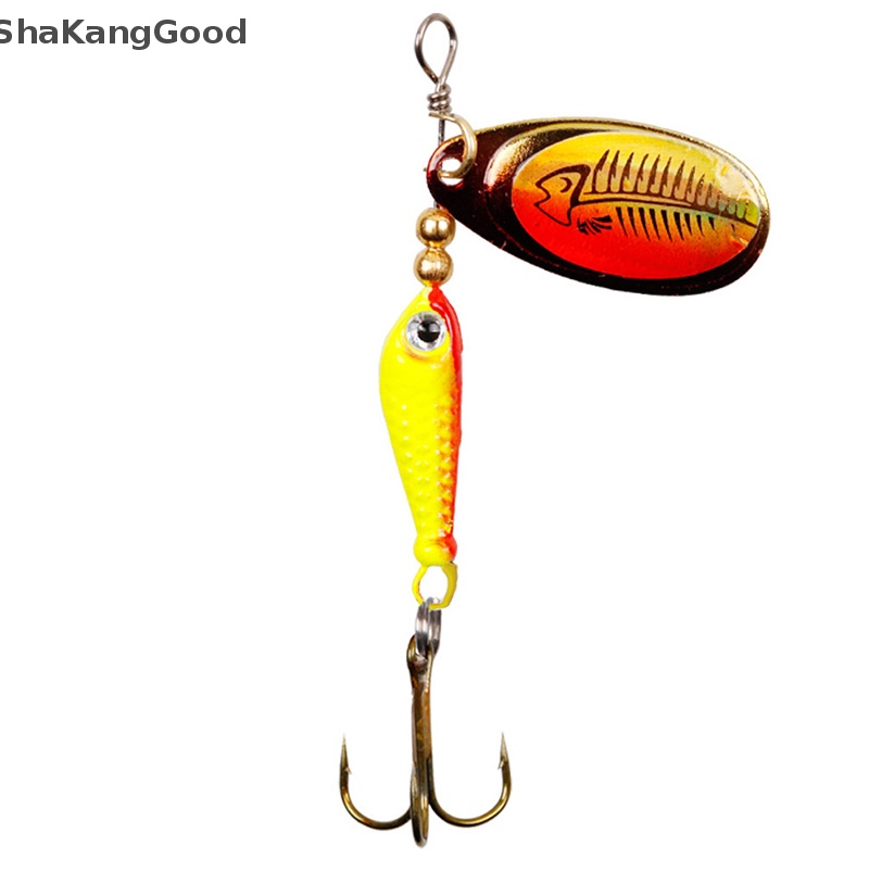 Skid New Metal Fishing Lure 9g Umpan Kualitas Tinggi Umpan Keras Treble Hook Fishing Tackle Untuk Pik SKK