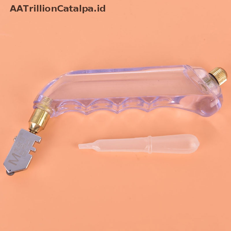 Aatrillioncatalpa Professional oil glass cutter hard diamond cutg glass Alat Potong manual ID