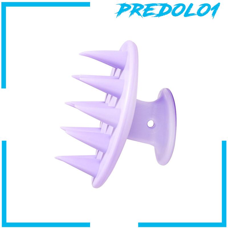 [Predolo1] Hair Scalp Massager Shampoo Brush Portable Scalp Scrubber Untuk Semua Jenis Rambut