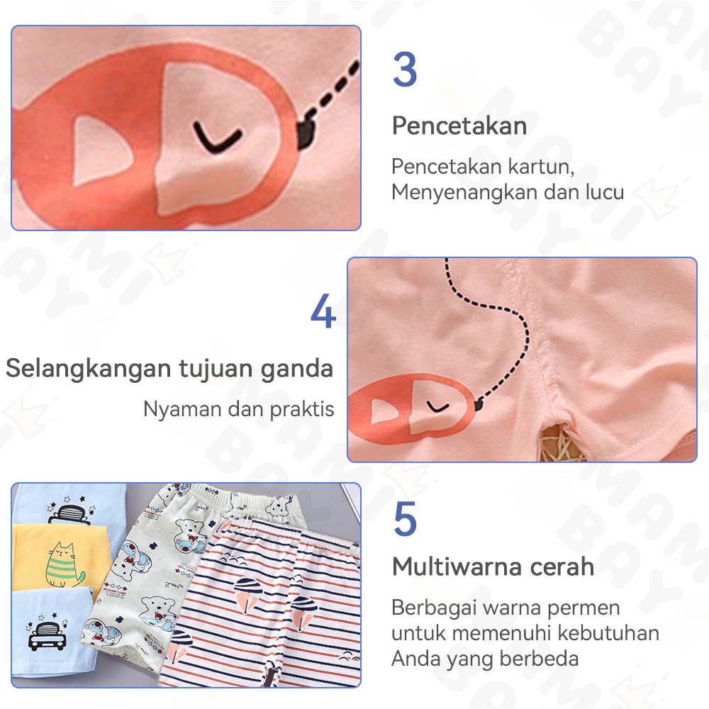 OKEYI Celana Pendek Anak Bayi Celana Pendek Korea