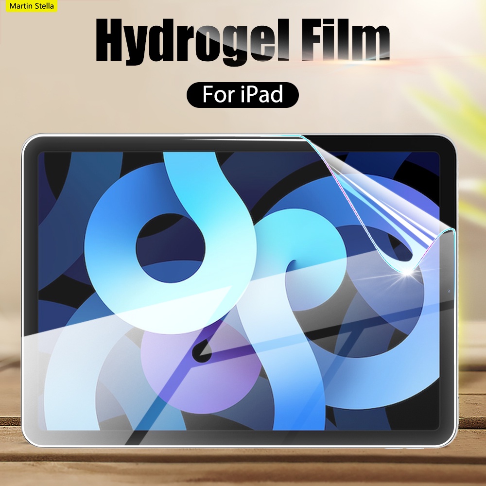 Pelindung Layar Untuk Ipad Air5 4 Pro 11 10.2 10.9 Hydrogel Film For Ipad Mini 6 3 2 1 9.7 9th Generatio 2022 2021 2020 Ada Kaca