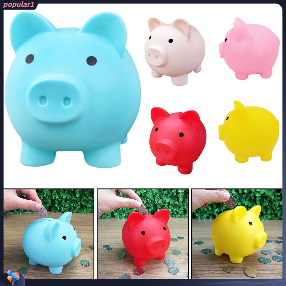 Populer Kotak Uang Hadiah Ulang Tahun Koin Penyimpanan Desktop Ornamen Berbentuk Babi