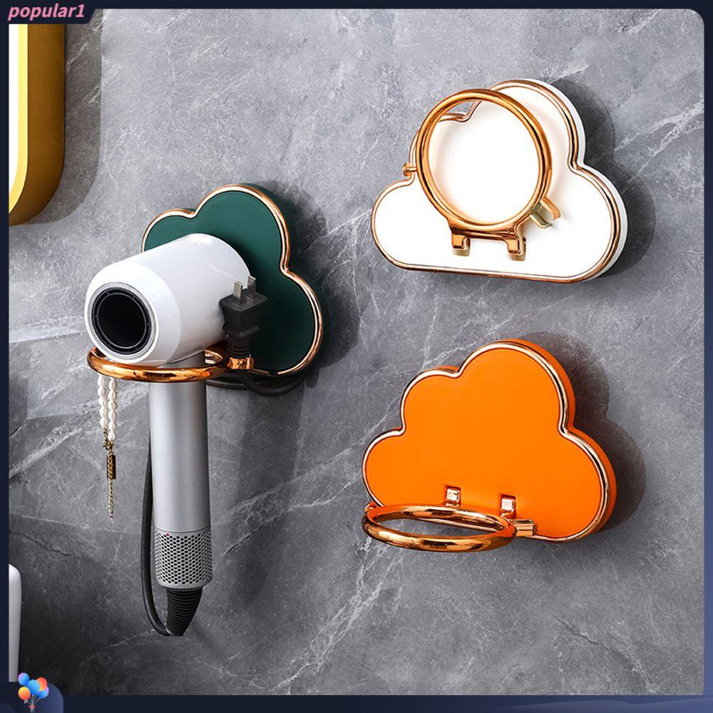 Populer Rak Pengering Rambut Ruang Ganti Kamar Mandi Organizer Anti Lembab Dipasang Di Dinding Tidak Mudah Karat Bebas Pukulan