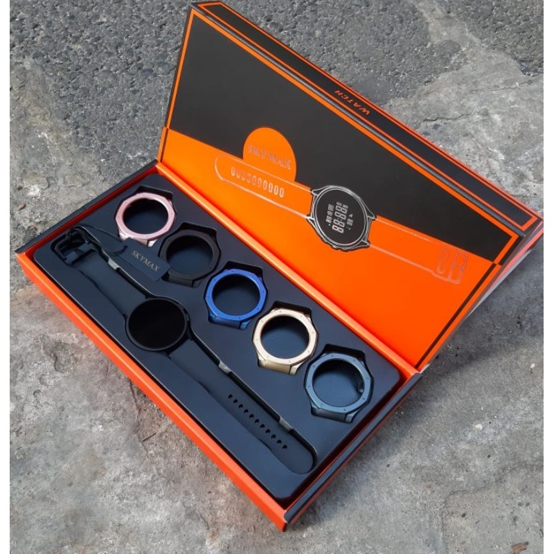 jam tangan original skymax 2218 free casing bisa dipake berenang