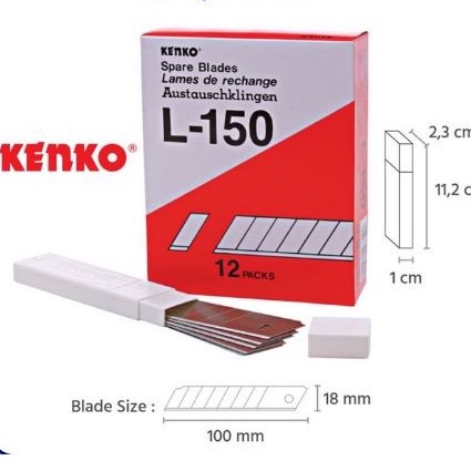 

(PCS) ISI CUTTER L-150 MERK KENKO