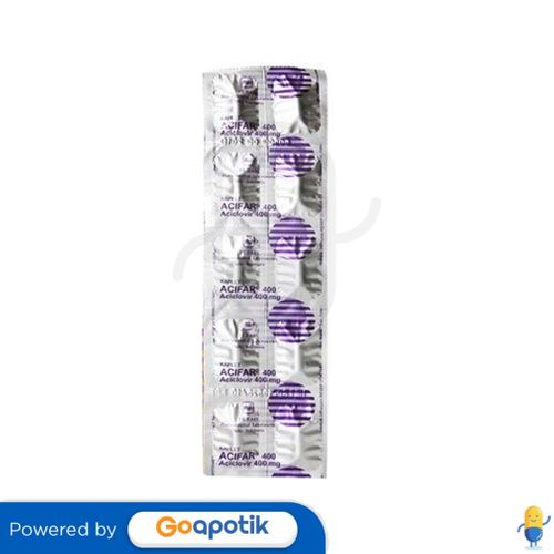 Acifar 400 Mg Strip 10 Kaplet