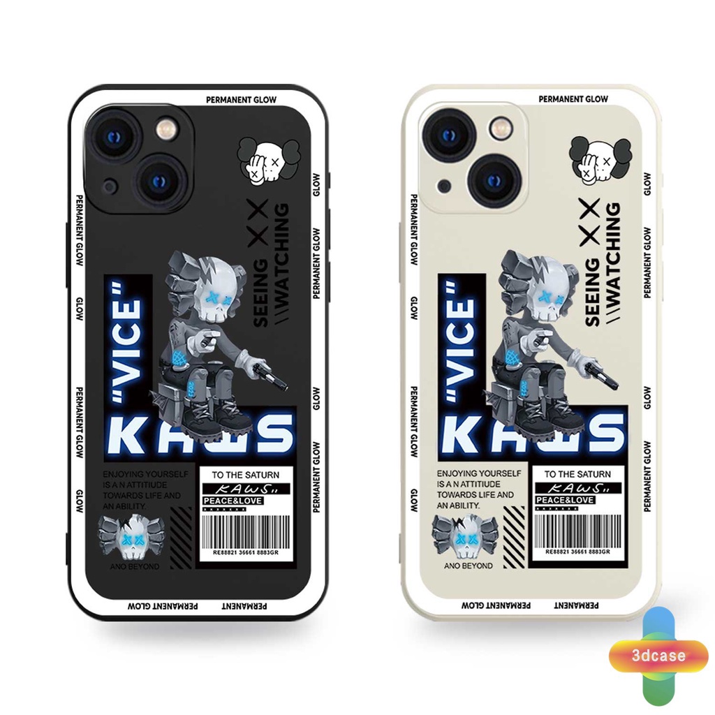 Compatible For Case IPhone 11 12 13 PRO MAX 6 7 6S 8 Plus X XR XS MAX 11 12 13 mini Se 2020 6SPlus 7Plus 6Plus 8Plus XSMAX A15 A16 A9 A5 A7 A5S Y12 Y20 Y15S Ins KAWS Camera Lens Protection Case