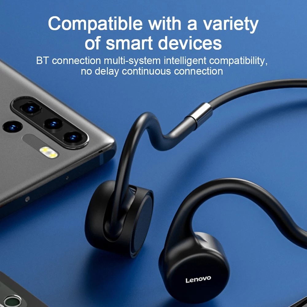 AKN88 - LENOVO ThinkPlus X5 - Bone Conduction Bluetooth Earphone - 8GB Memory