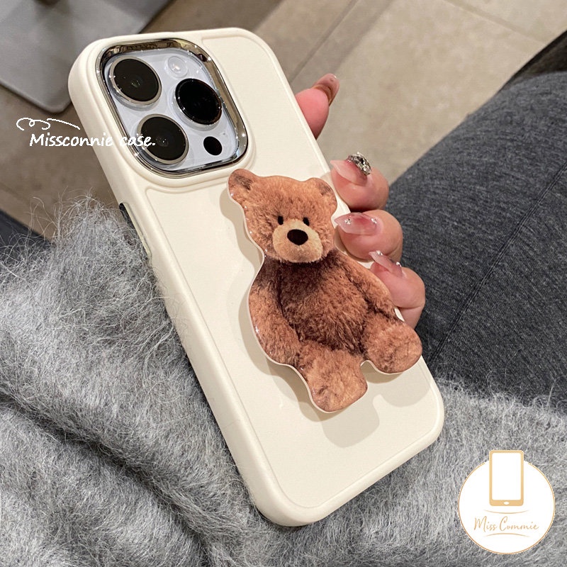 Ins Korea Butterfly Bracket Phone Grip Holder Ring Lucu Puppy Kartun Beruang Anjing Yang Indah Kucing Lucu Fashion Pisang Goreng Universal Scalable Phone Stand Holder