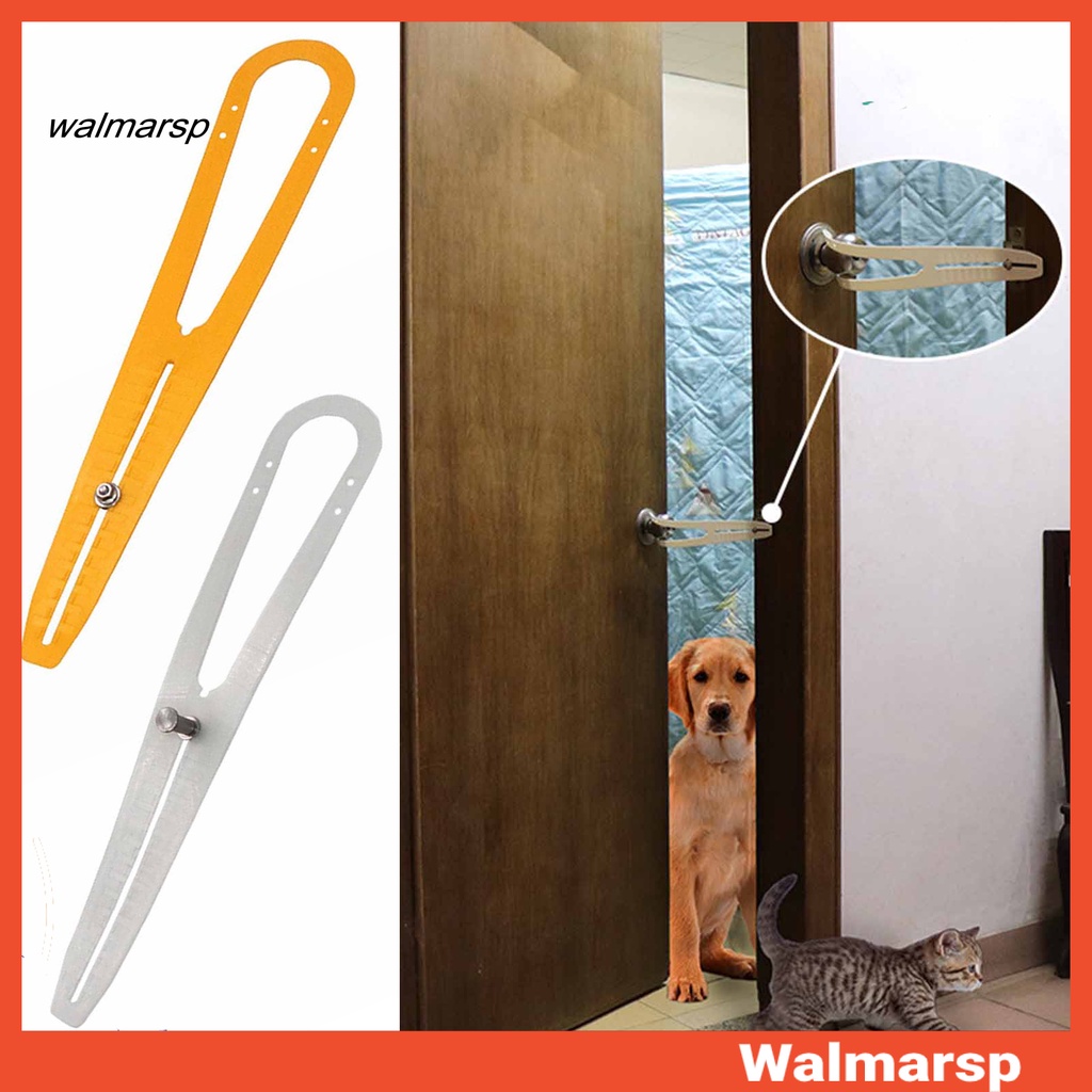 Walmarsp Grendel Pintu Kucing Fleksibel Adjustable Cat Door Alternatif Untuk Menjaga Anjing Keluar Kotak Kotoran Kucing Dan Makanan Perlengkapan Rumah Tangga