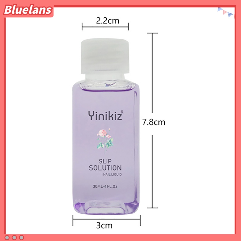 [BLM] Nail Gel Tahan Lama Alat Makeup Lem Gel Extension Kuku Cair Ungu Untuk Pesta