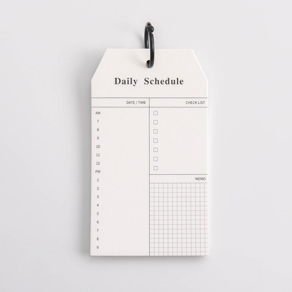 Pineapple To Do List Notepad Desktop Organizer Dengan Ring Buckle Adjustable Buku Agenda Memorandum Daily Task Planner