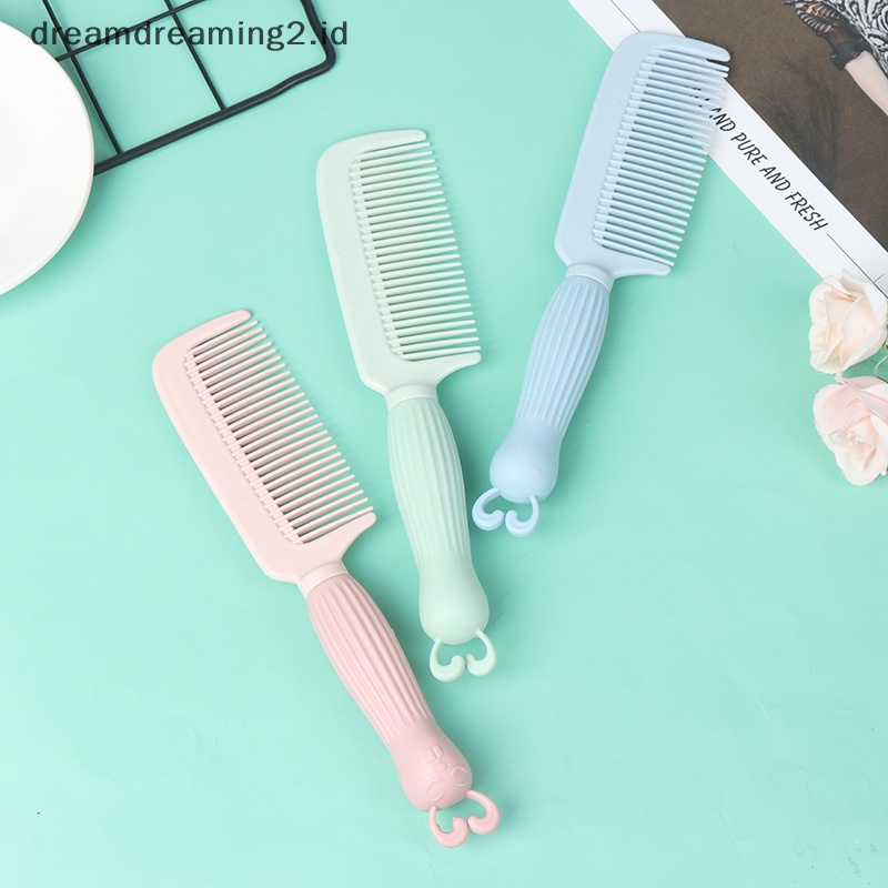 (drea) 1pcs Balita Bayi Safety Soft Care Brush Hair Scalps Comb Sisir Rambut Keriting Anak //