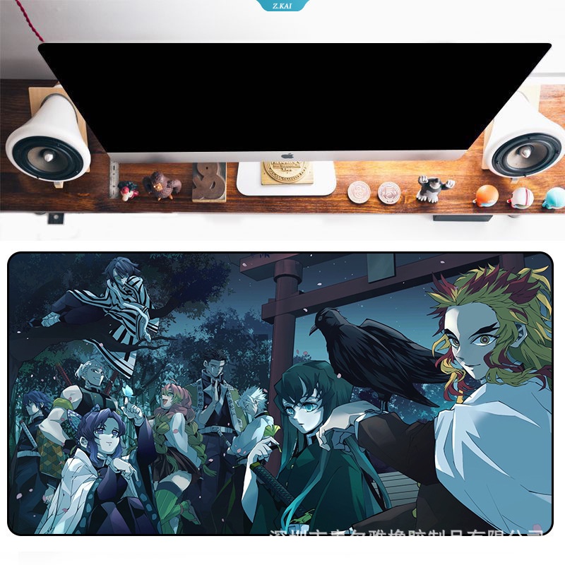 Kartun Karakter Animasi Demon Slayer Kamado Nezuko Silikon Pelindung Tangan Untuk Anak Laki-Laki Komputer Universal 3D Pelindung Pergelangan Tangan Mouse Pad Shake Shine Hot [ZK]