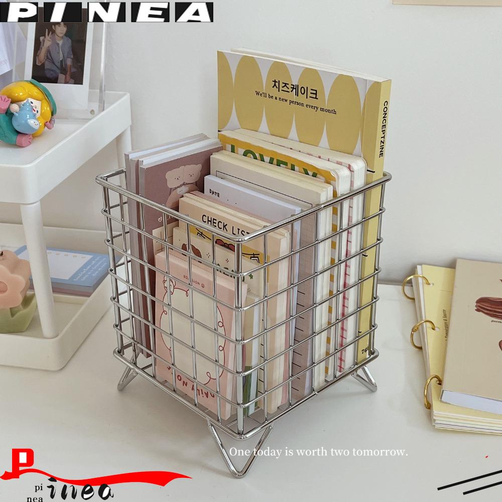 Tempat Pulpen Nanas Perlengkapan Alat Tulis Hitam Silver Pink Meja Kantor Organizer Penyimpanan Sortir Makeup