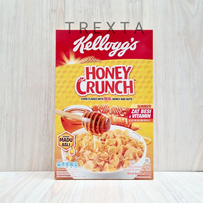 

Honey Crunch Flakes Kelloggs 360 Gram