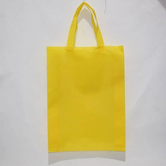 

[SC] Goodie bag Tas spunbond motif polos uk.25x35 cm - Kuning, 25x35 cm