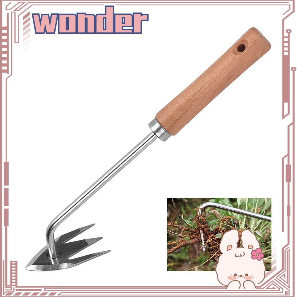 Wonder Hand Weeder Tool Alat Gali Tanah Pertanian Handheld Stainless Weed Dandelion Remover