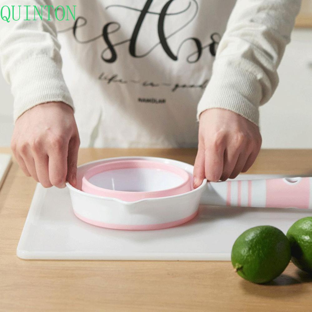 Quinton Water Ladle Silicone Tahan Lama Collapsible Sendok Mandi Lipat