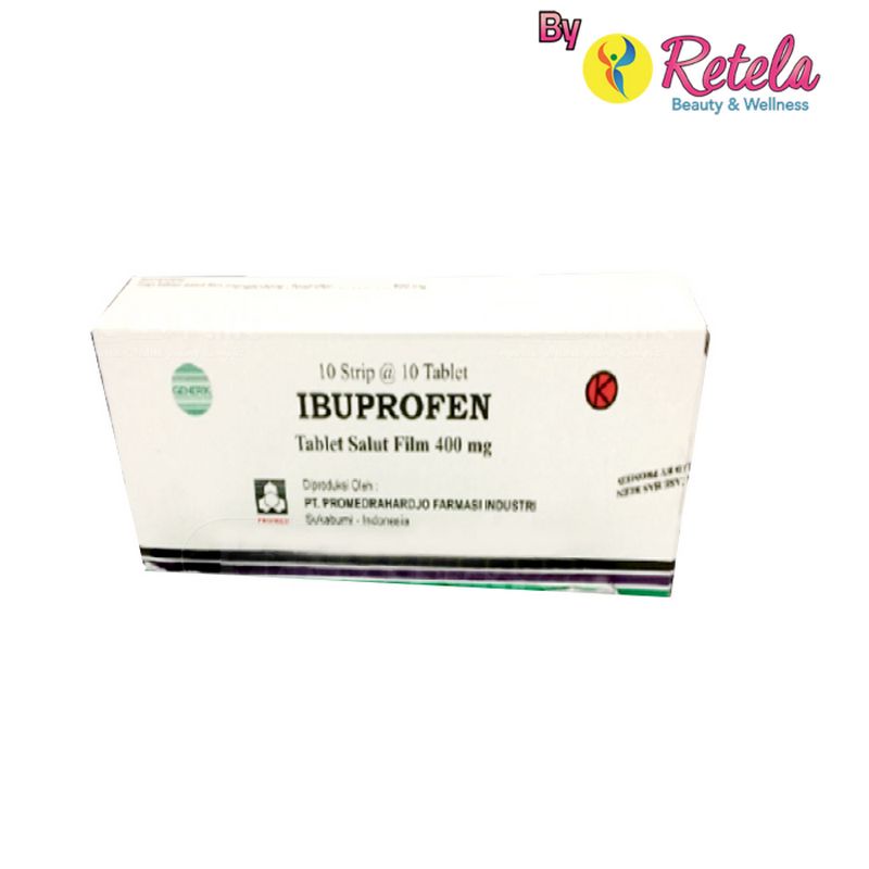 Ibuprofen 400mg 1 Strip 10 Tablet