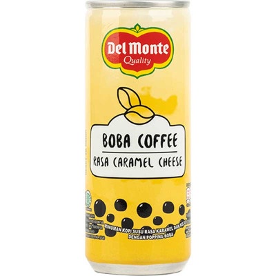 

Del Monte Boba Coffee Caramel Cheese 240 ml x 3 pcs