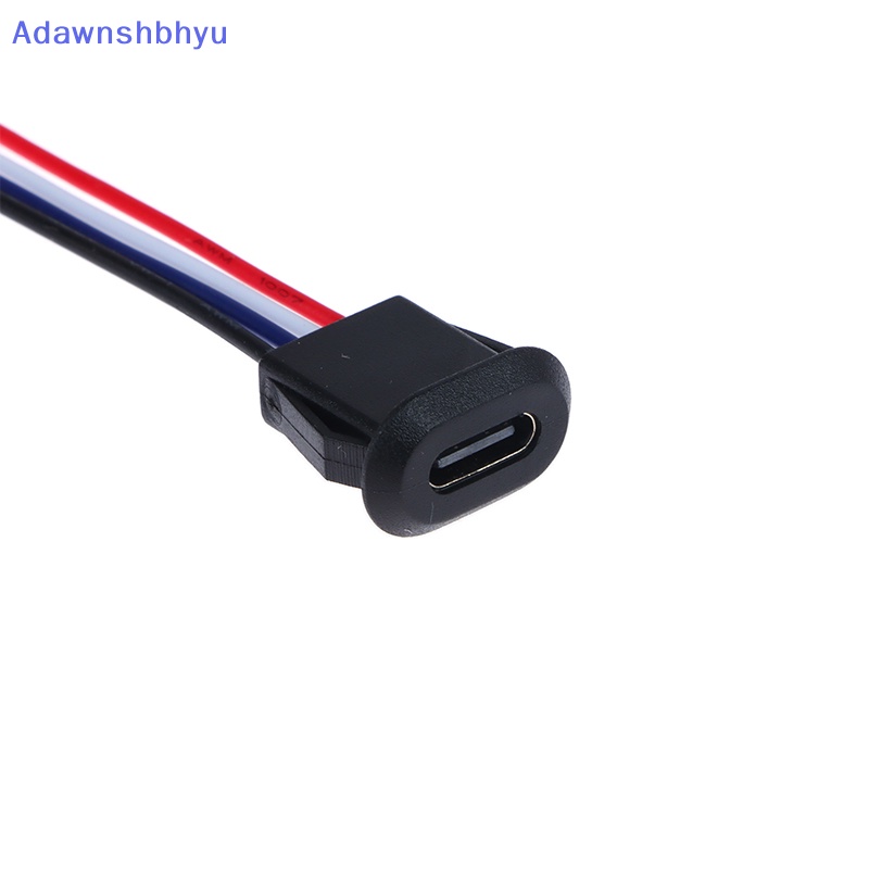 Adhyu Konektor USB Tipe Tekan 4pin Type-C Anti Air Dengan PH 2.0 Female Socket ID