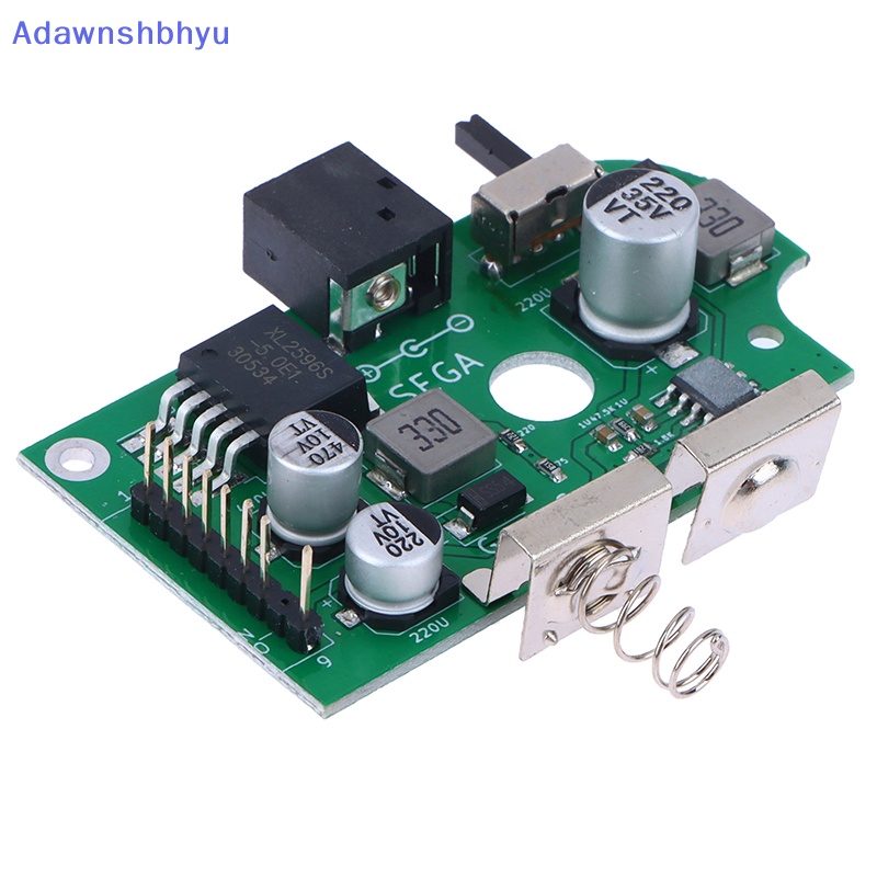 Adhyu Pra-Solder Dry &amp; Lithium Untuk Sega Game Gear GG All Edition Ganti Power Supply On Off Board IC Kapasitor Repair Kit ID