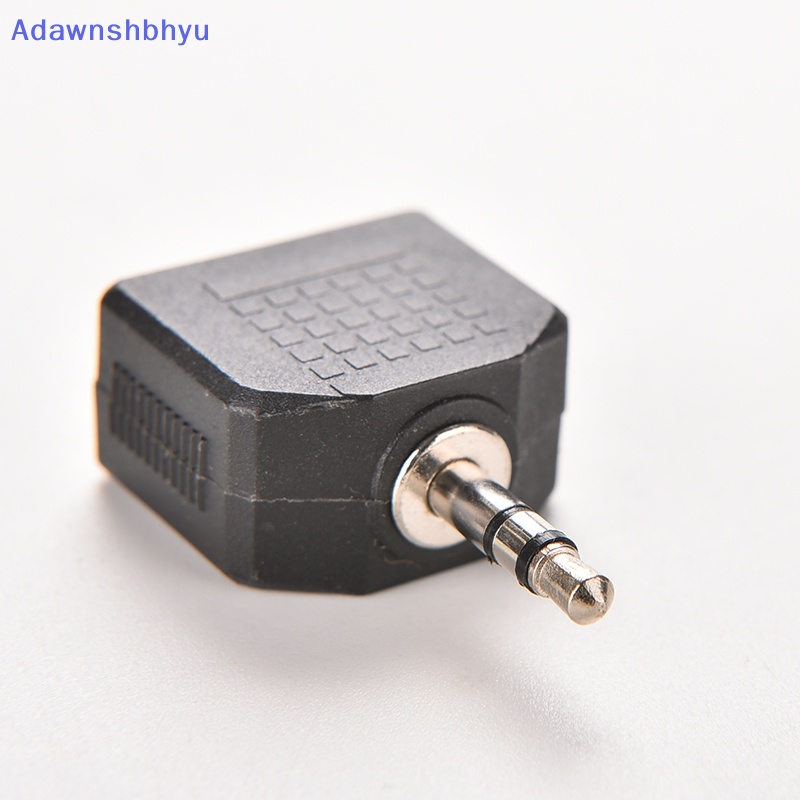 Adhyu Adaptor Audio 3.5mm Stereo Y Splitter - Colokan Male 1per8" Ke 2jack Dual Female ID