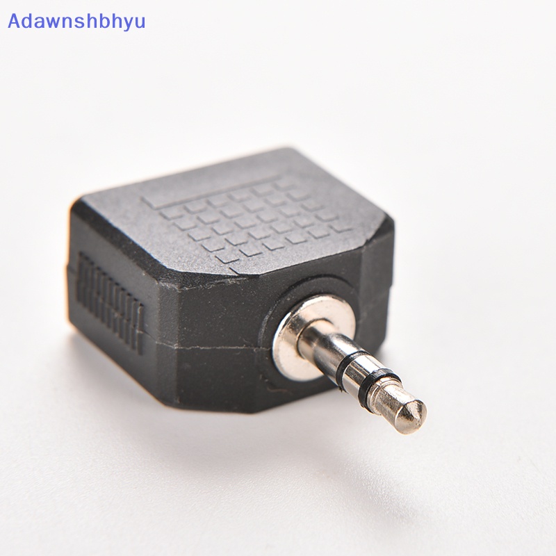 Adhyu Adaptor Audio 3.5mm Stereo Y Splitter - Colokan Male 1per8&quot; Ke 2jack Dual Female ID