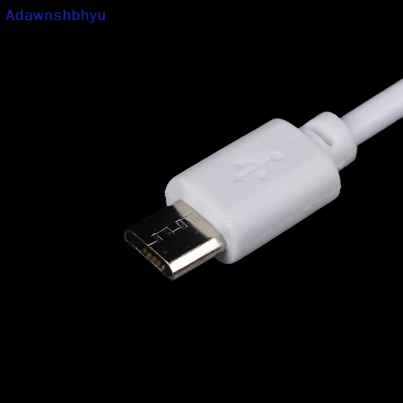 Adhyu 1PC Android/Type-c Fast Charge Micro USB Data Sync Charger Kabel Micro USB Port ID