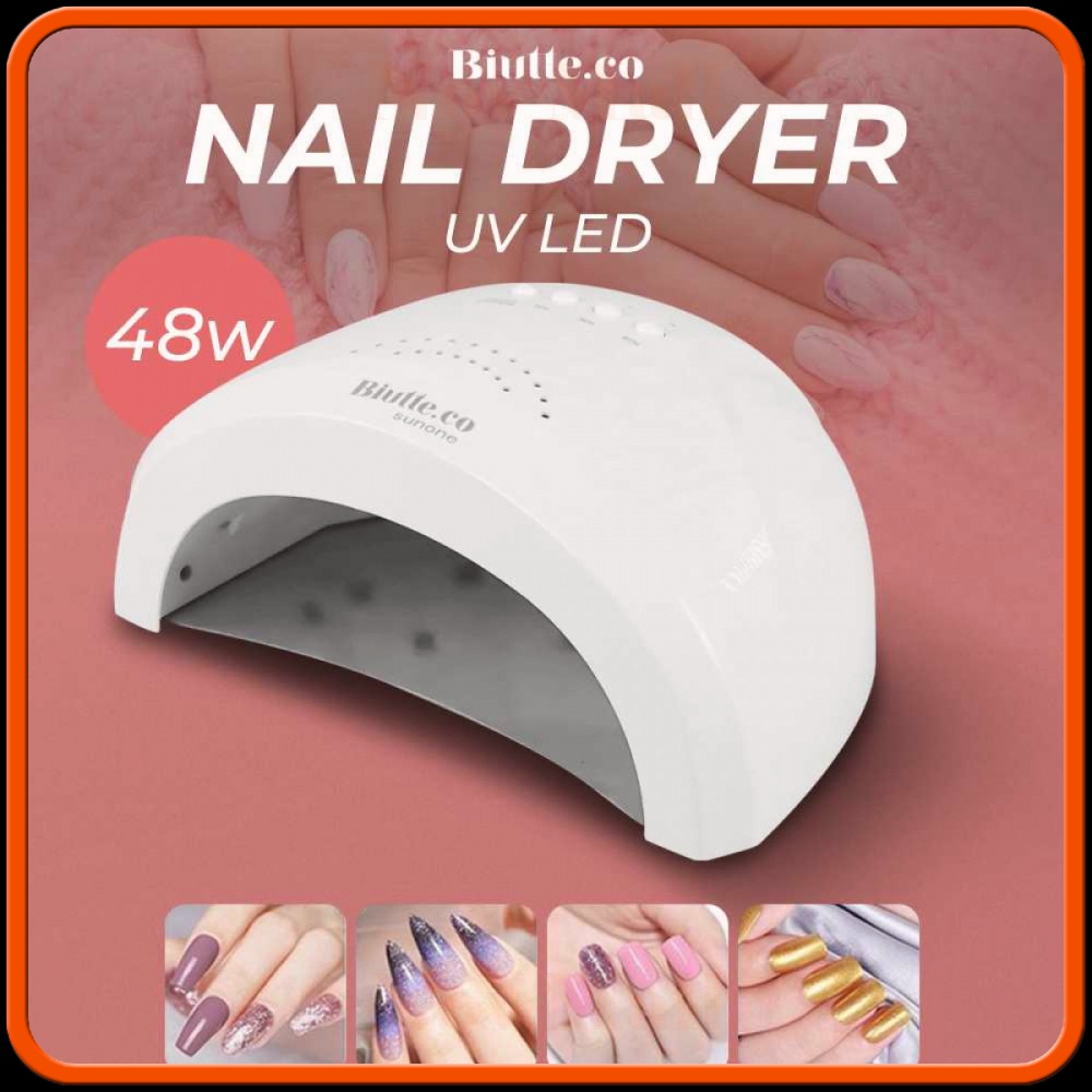 Pengering Kutek Kuku UV LED Nail Dryer 48W -BY851