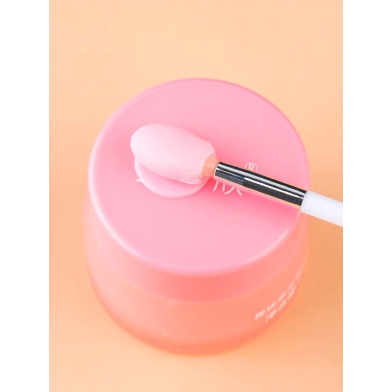 KissPerfect Inovasi Terbaru! Aplikator Lipstik Silikon dengan Brush, Lip Balm, dan Suction Cup untuk Masker Bibir yang Lebih Praktis dan Presisi