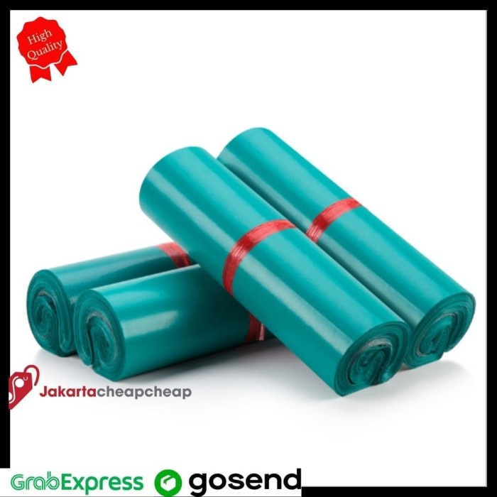 

Plastik Packing Polymailer 28×42 Hijau Amplop Packing Online