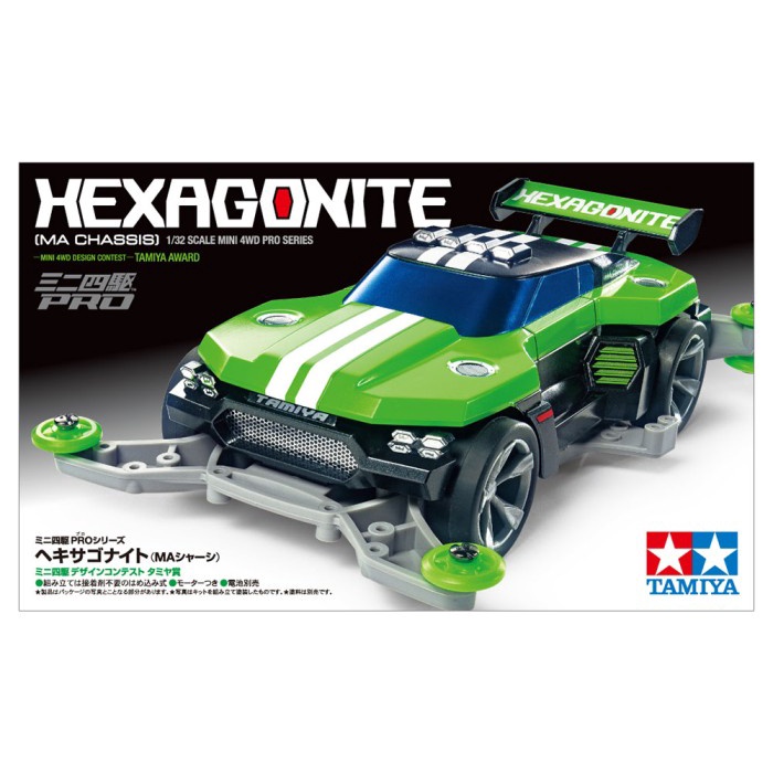 Tamiya Mini 4WD 18653 Hexagonite MA Chassis