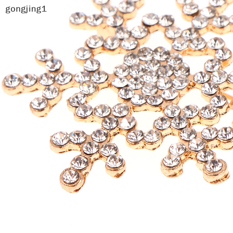 Ggg Berlian Imitasi Hias Snowflake Berbentuk Bros Alloy Brooch Perhiasan Aksesoris ID