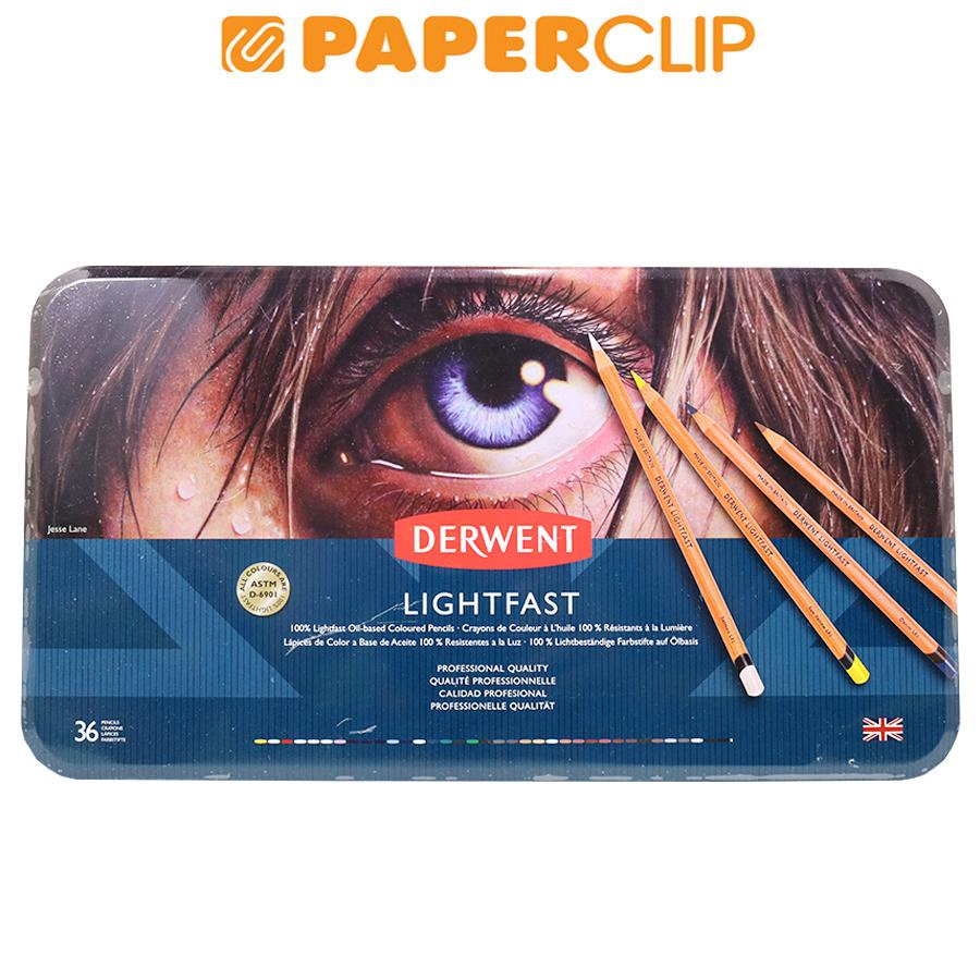 

PENSIL WARNA DERWENT LIGHTFAST SET 36C TIN CASE 2302721DW