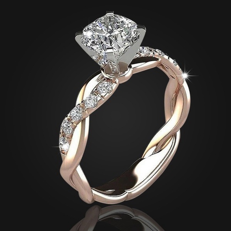 Cincin Janji Cincin Berlian Cincin Kawin Grosir Perhiasan Korea