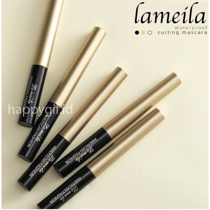 Mascara Lameila waterpoof tahan lama impor curling eyelash