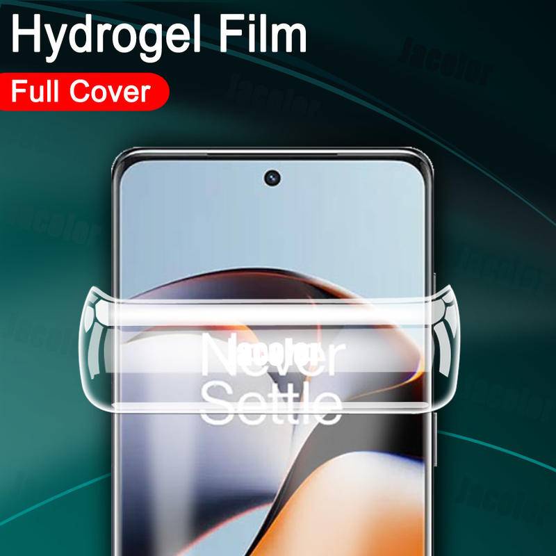 1-3pcs Pelindung Layar Untuk OnePlus 10 10R 10T 11 R Ace 2 2V Pro Racing Water Gel Film Hydrogel Untuk OnePlus Nord 2T CE 2 3 N20 N30 N300 Lite 5G Safety Film Bukan Kaca