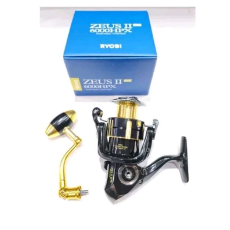 Reel RYOBI virtus II hpx atau zeus II hp sw saltwater pilihan 6000 6500 8000