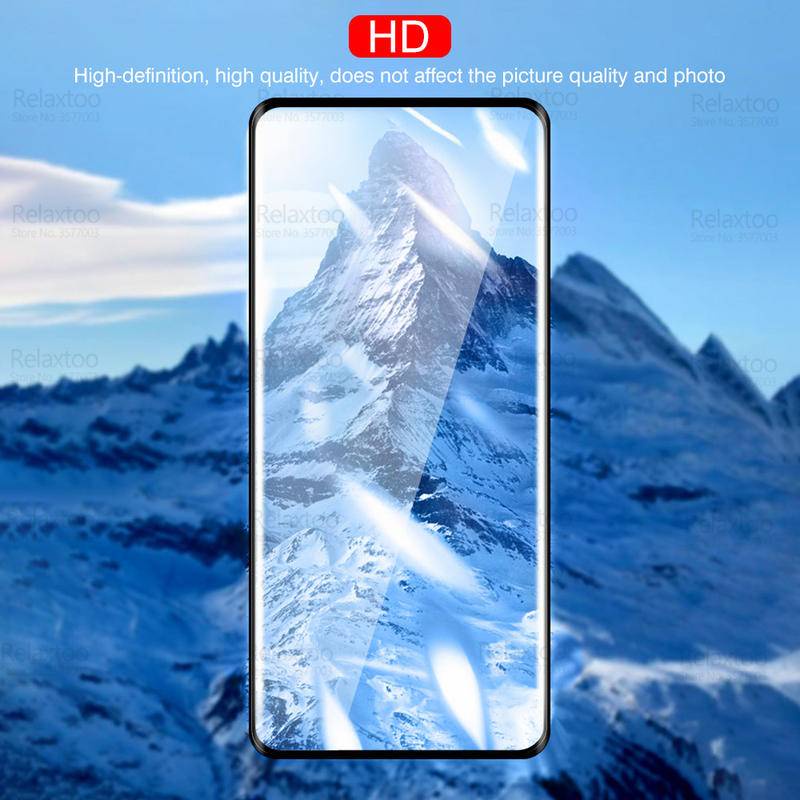 Film Tempered Glass Hitam Untuk Huawei Enjoy 10 20 50 60 9 Y20 Z SE Pro Plus 4G 5G Pelindung Layar Untuk Huawei Enjoy 10e 10s 20e 50z 60x 9e 9s Film Pelindung Handphone