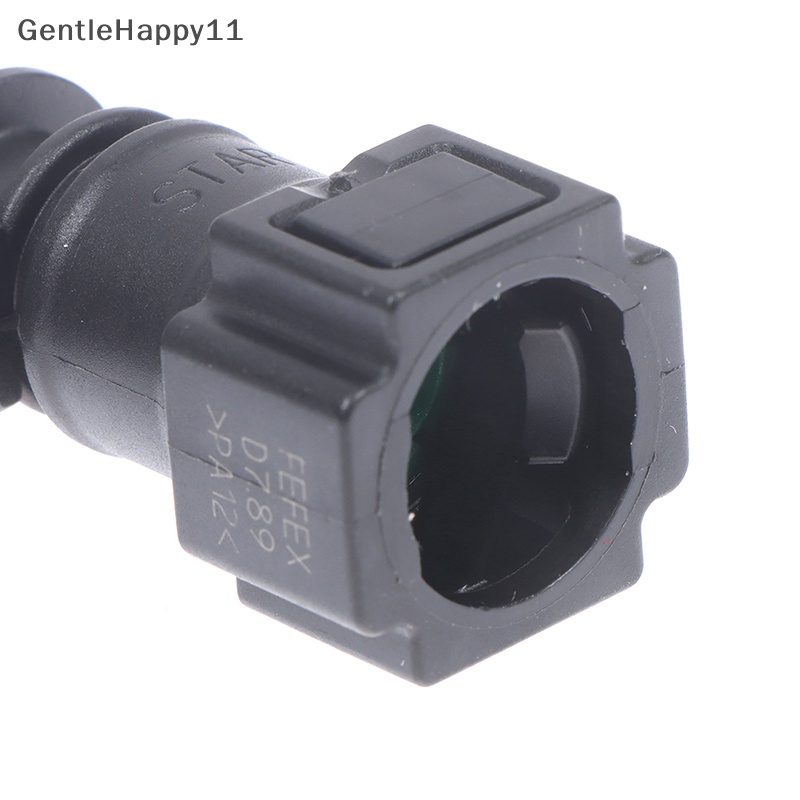 Gentlehappy 7.89 ID6 Auto Car Fuel Line Bundy Tee Selang Coupler Nylon Motor Hose Coupler id